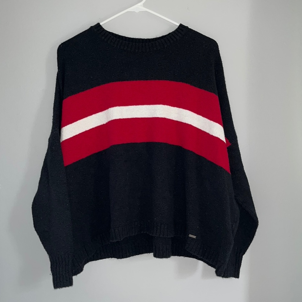 hollister striped sweater